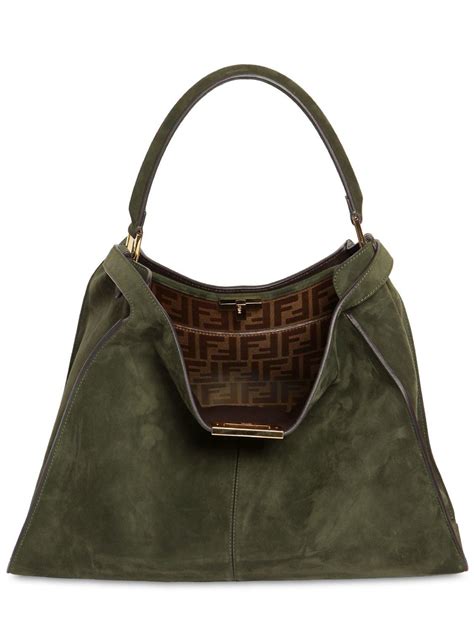 fendi bag suede|Fendi bag price list.